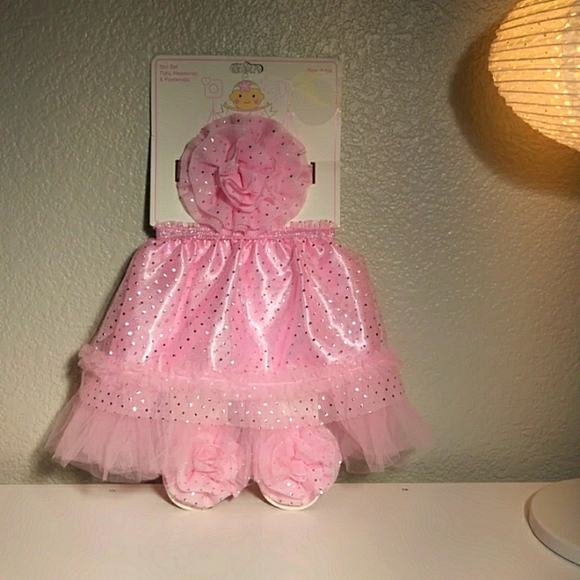 Little Cuties Baby tutu skirt Set - Picture 1 of 6